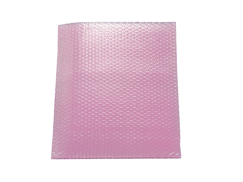 Pink anti-static bubble bag