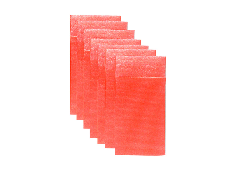 PO anti-static film composite red pearl cotton bag